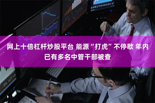 网上十倍杠杆炒股平台 能源“打虎”不停歇 年内已有多名中管干