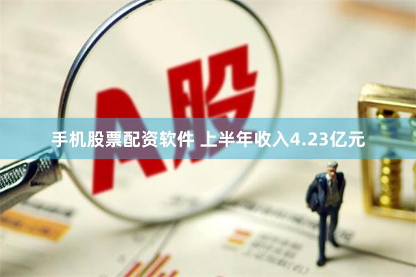 手机股票配资软件 上半年收入4.23亿元